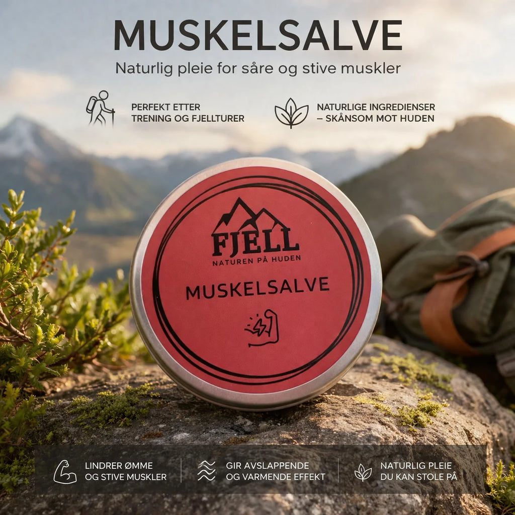 Fjell Naturlig Muskelsalve, 50ml
