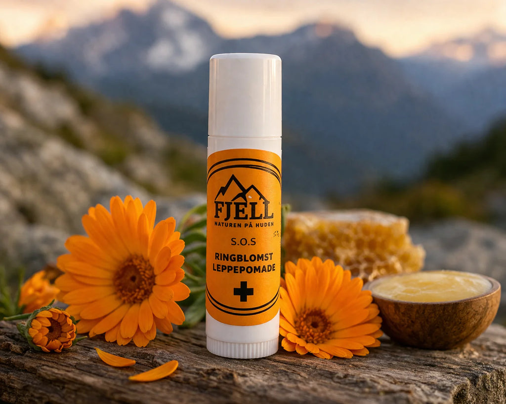 Fjell Naturlig Ringblomst Leppepomade, 15 ml