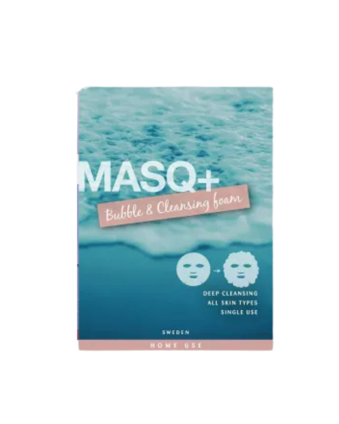 MASQ+ Bubble & Cleansing Foam Sheet Mask