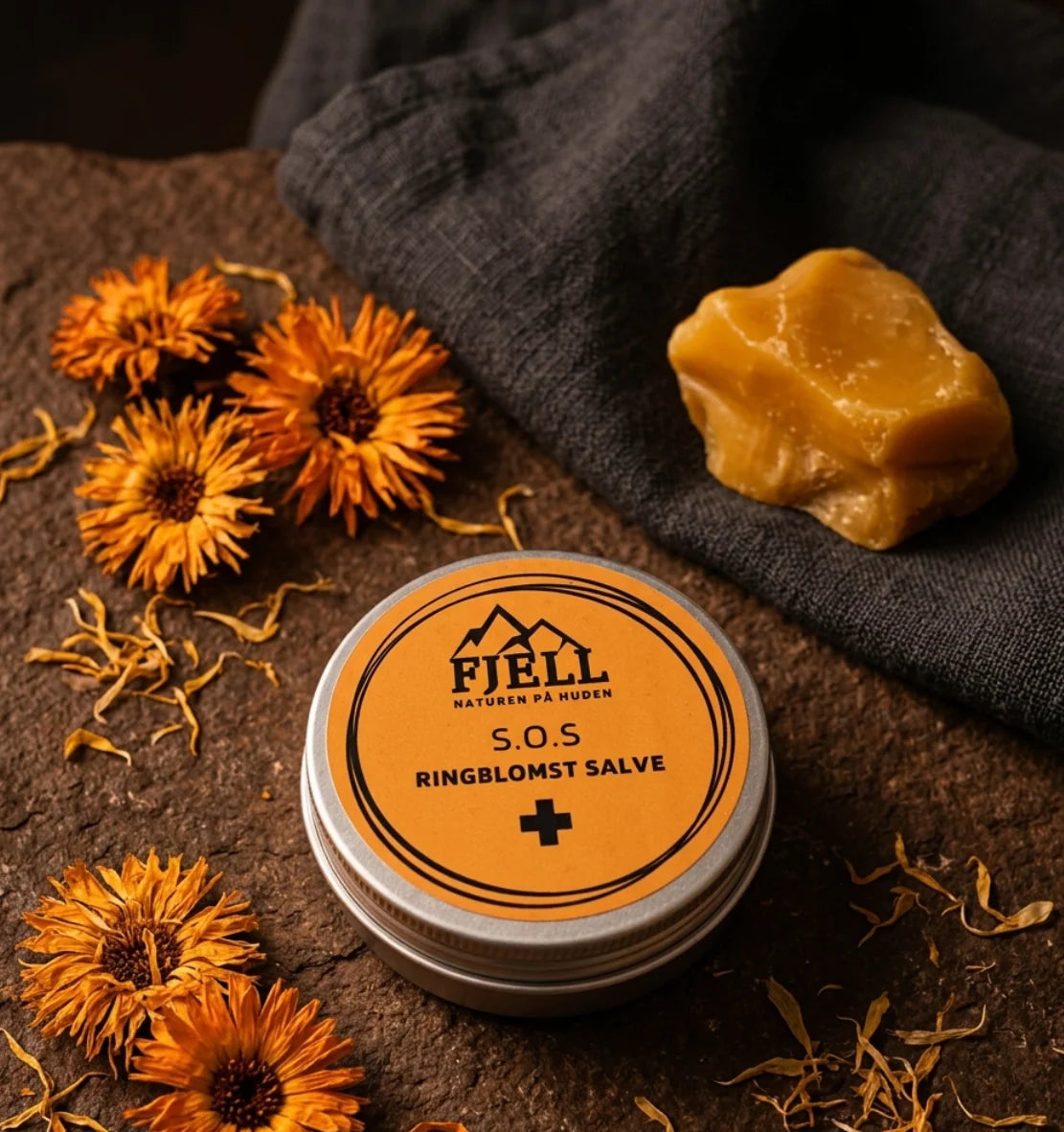 Fjell Naturlig Ringblomstsalve, 50 ml