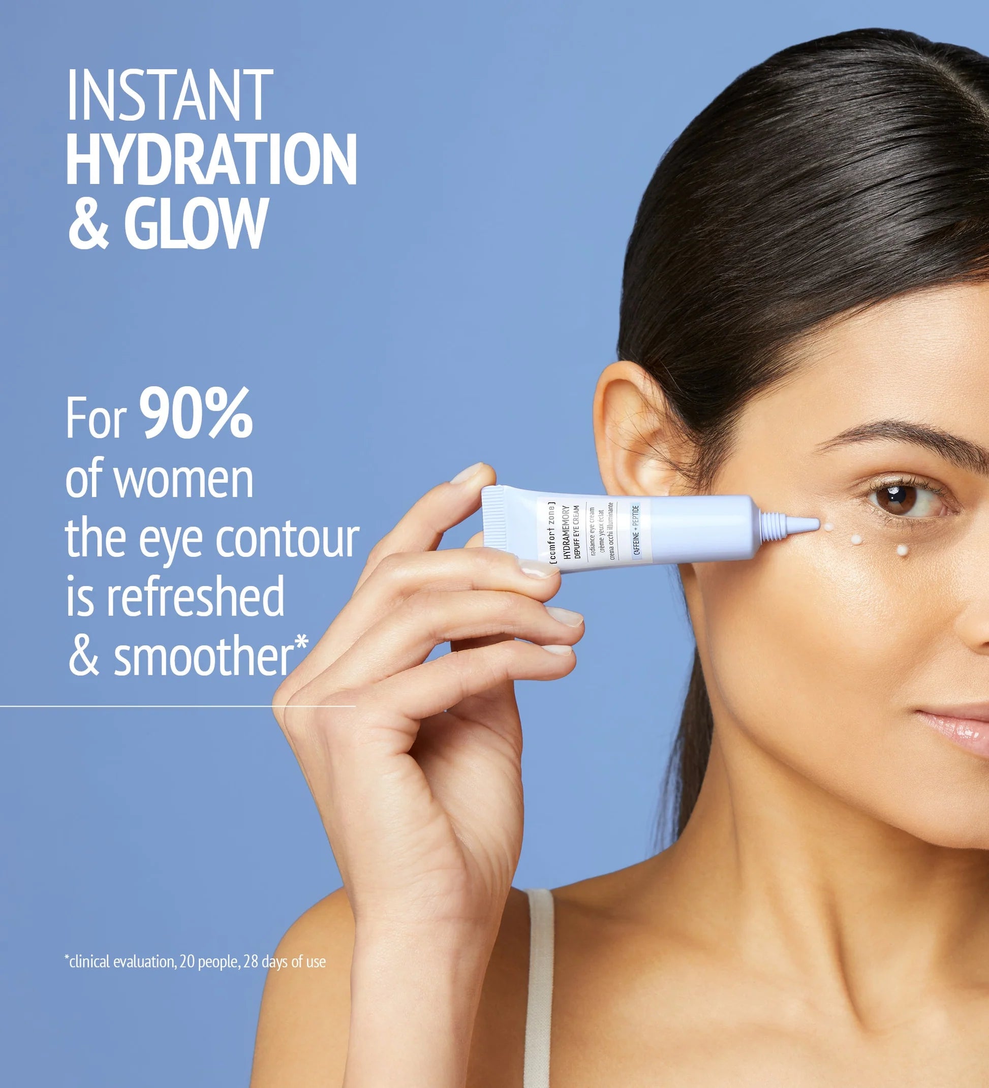 Comfort Zone Hydramemory Depuff Eye Cream, 15 ml
