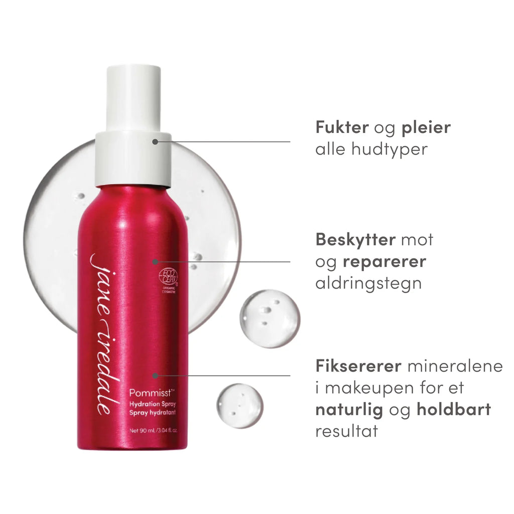 Jane Iredale Hydration Spray Mini Pommisst, 12 ml